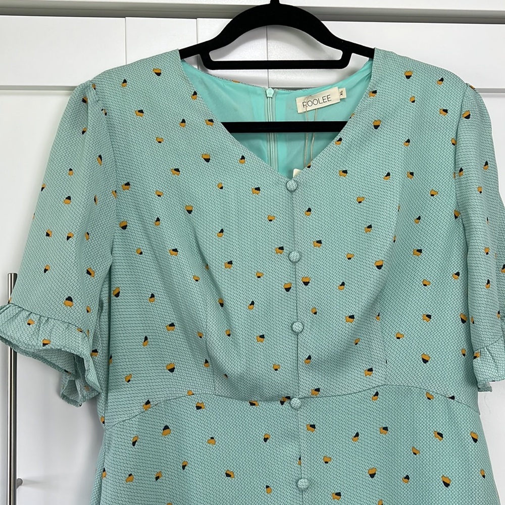 New ROOLEE Mint Dress - Picture 2 of 8